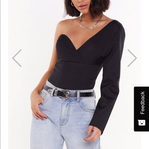 One Shoulder Bodysuit
